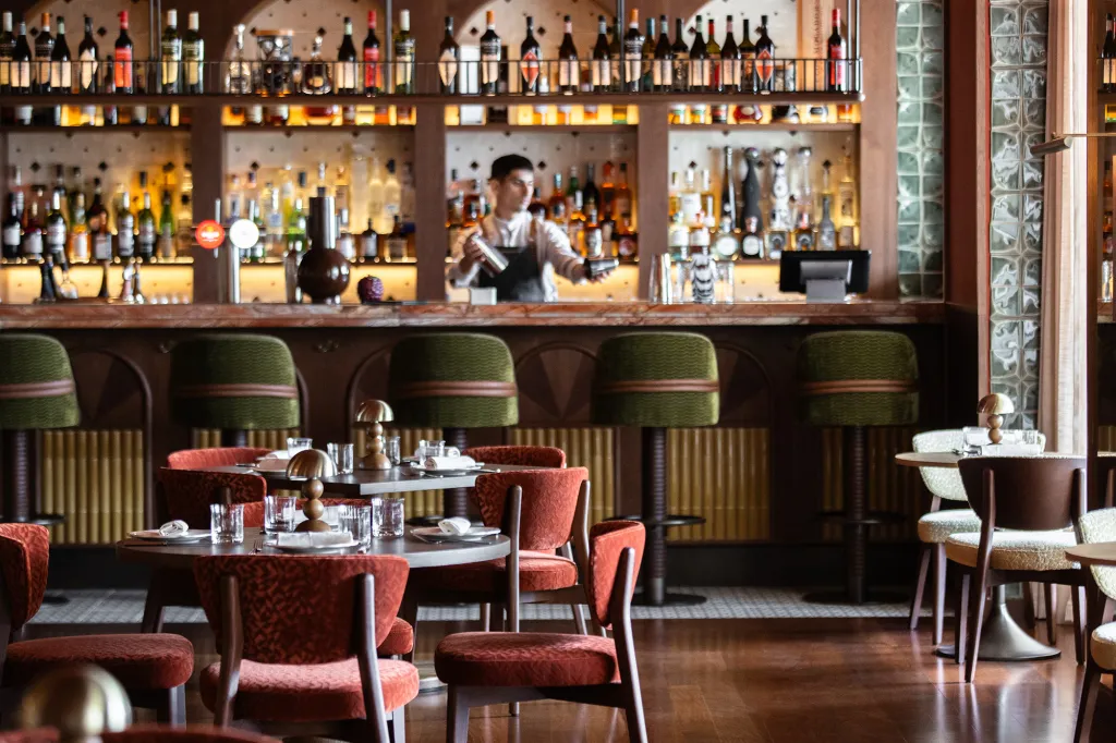 The bar at METT Barcelona